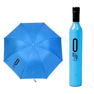 FUTRONICS Folding Portable Umbrella with Bottle Cover for UV Protection & Rain Umbrella Mini TravelSqul Tech