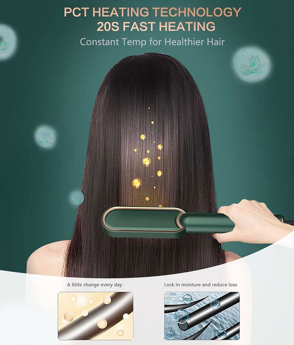 SQUL Hair Straightner Comb