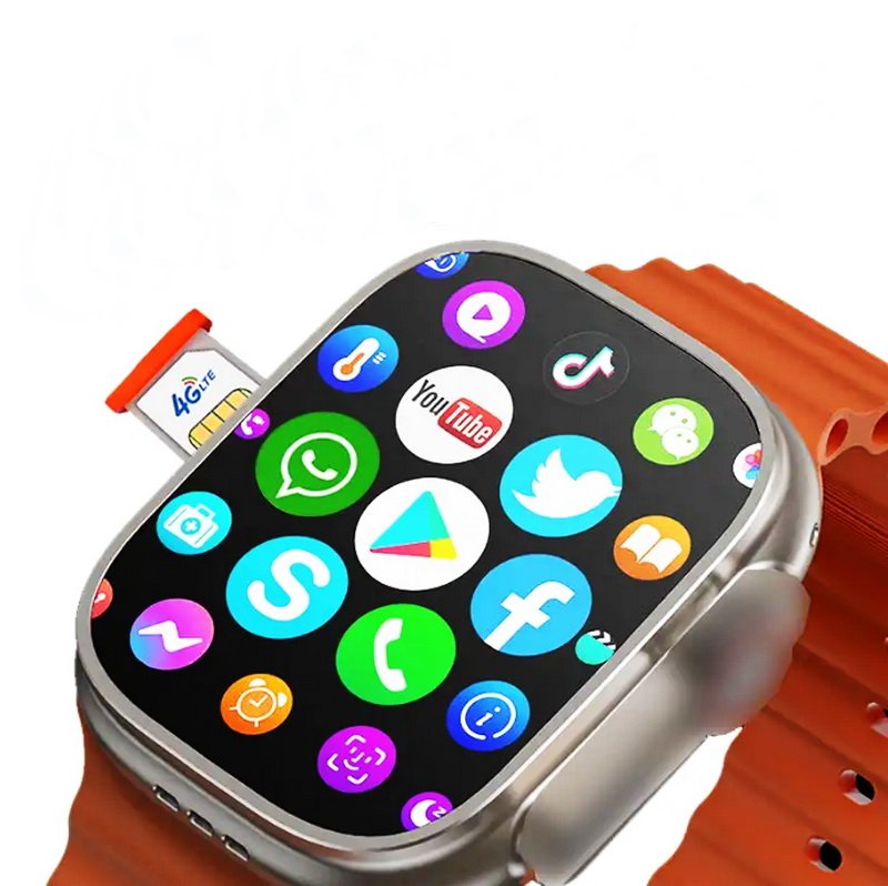 S8 Ultra Android Smart Watch 4G Sim Card