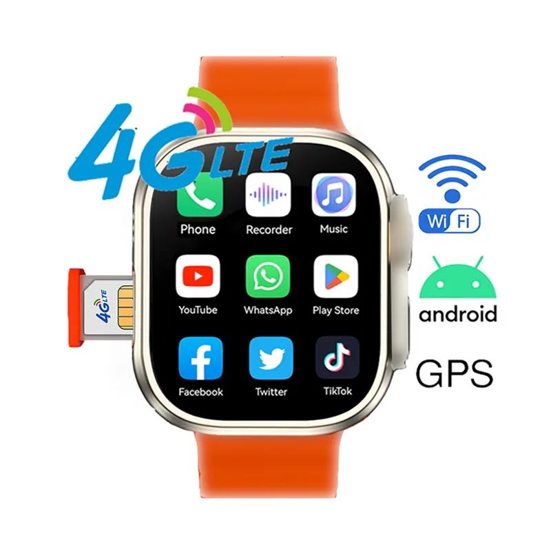 S8 Ultra Android Smart Watch 4G Sim Card