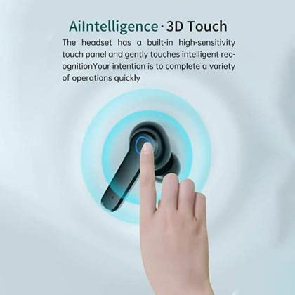 GKA M19 Wireless Earbuds Earphone Touch Headset Digital LED Display Headphone Microphone & Flashlight Deep Bass Immersive Stereo Sound Quality - Squl Tech 