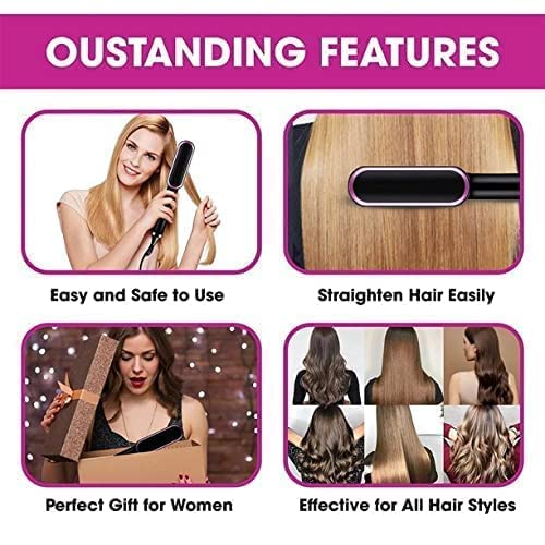 SQUL Hair Straightner Comb