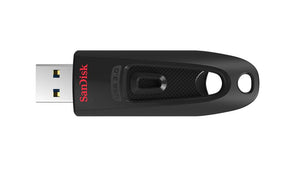 SanDisk Ultra 64 GB USB 3.0 Pen Drive (SDCZ48-064G-135/SDCZ48-064G-UAM46, Black) - Squl Tech 
