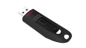 SanDisk Ultra 64 GB USB 3.0 Pen Drive (SDCZ48-064G-135/SDCZ48-064G-UAM46, Black) - Squl Tech 