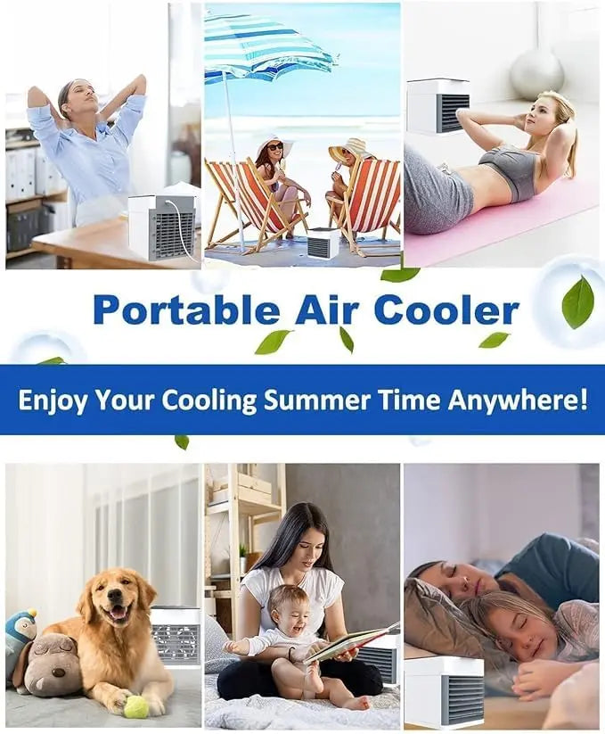SQUL Mini-cooler-for room-cooling-mini-cooler-ac-portable-air-conditioners-for Home-Office-Artic-Cooler-3-In-1-Conditioner-Humidifier-Purifier - Squl Tech 