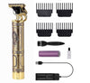 DREHOTRY Golden Buddha Style Trimmer For Men Professional Hair Clipper, Adjustable Blade Clipper, Retro Oil Head Close Cut Precise hair Trimming MachineSqul Tech