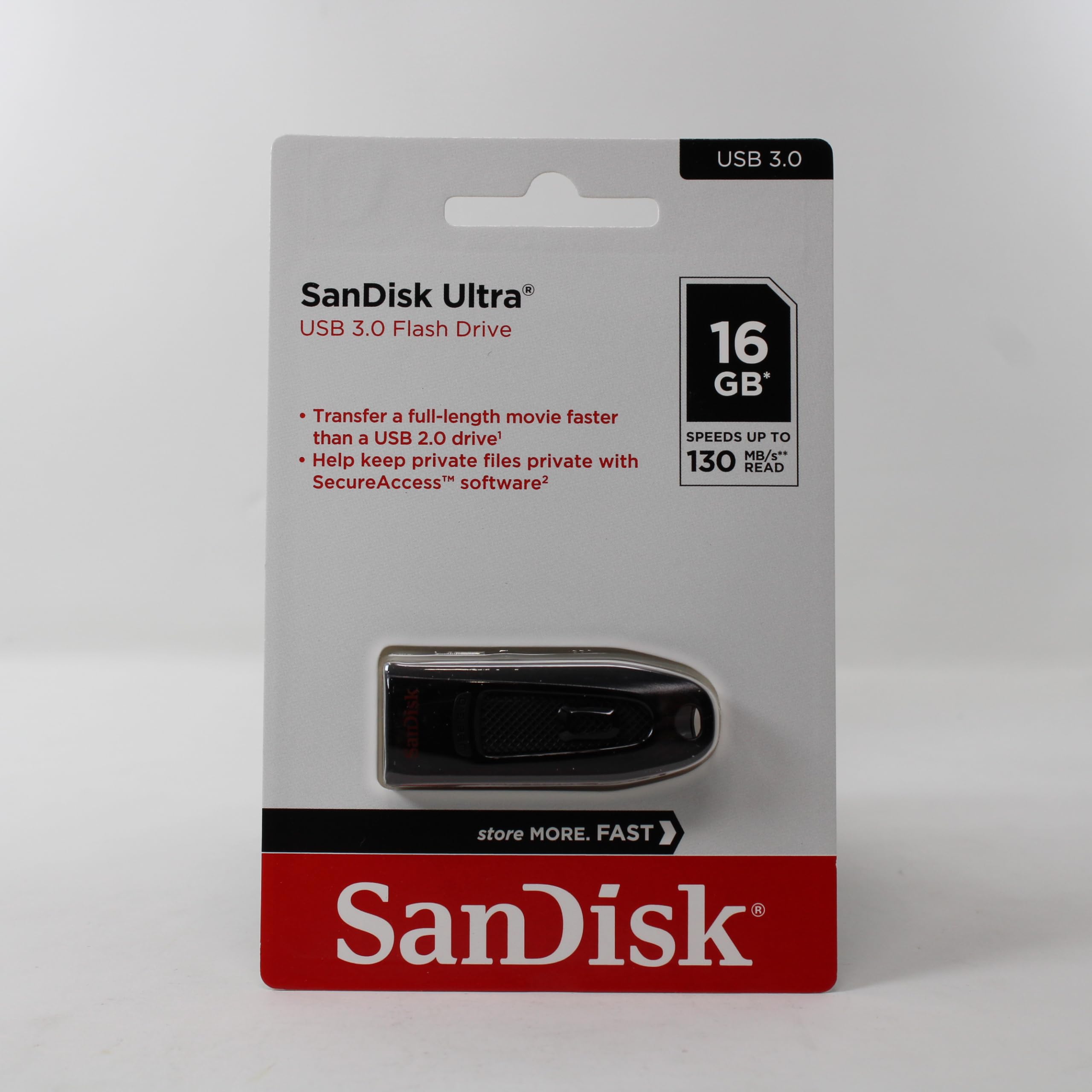 SanDisk Ultra 64 GB USB 3.0 Pen Drive (SDCZ48-064G-135/SDCZ48-064G-UAM46, Black) - Squl Tech 